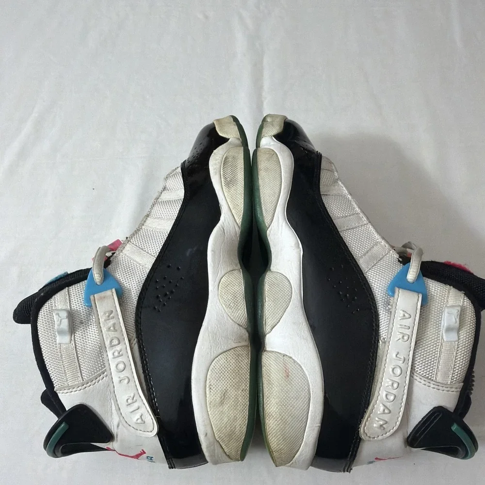 Nike Air Jordan 6 Rings GS PS South Beach 2019 Size 6Y CK0025-100 Kids Shoes Fit